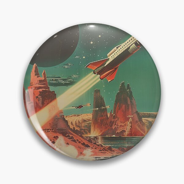 Item preview, Retro Scifi Art designed and sold by nomiraclehere.