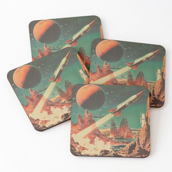 Item preview, Retro Scifi Art designed and sold by nomiraclehere.