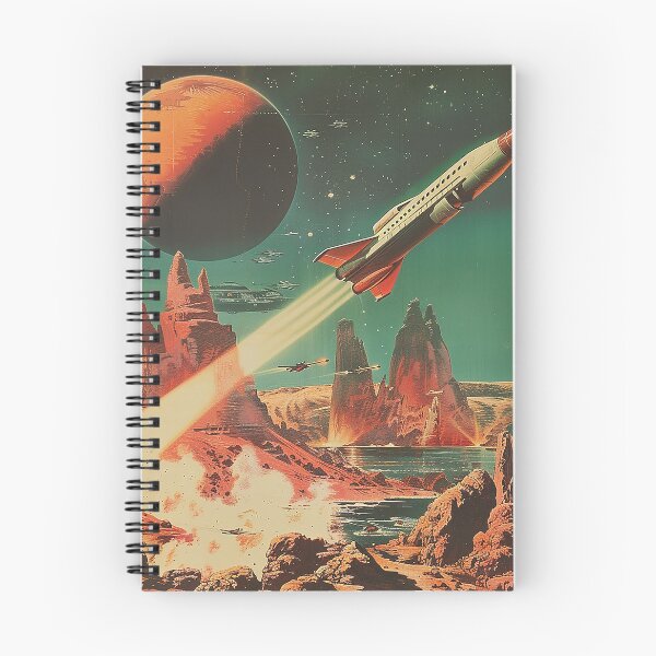 Item preview, Retro Scifi Art designed and sold by nomiraclehere.