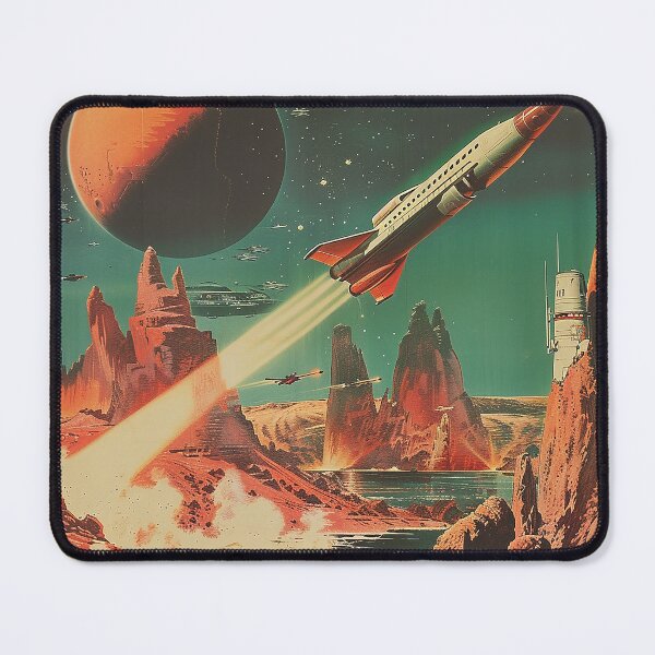 Item preview, Retro Scifi Art designed and sold by nomiraclehere.