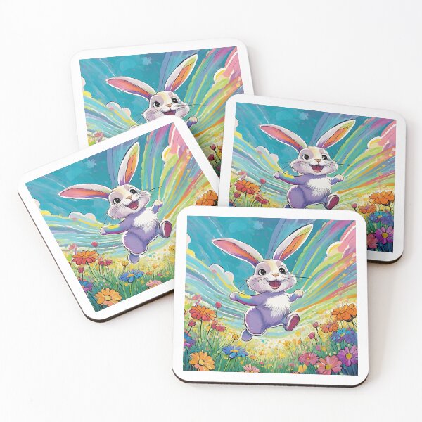 Item preview, Colorful Cheerful Rabbit Garden designed and sold by omerfdln34.