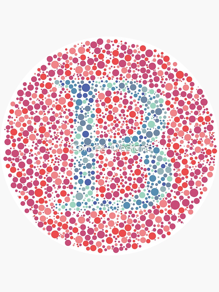 B” Eye Test Letter" Sticker For Sale By Cornea-Designs | Redbubble