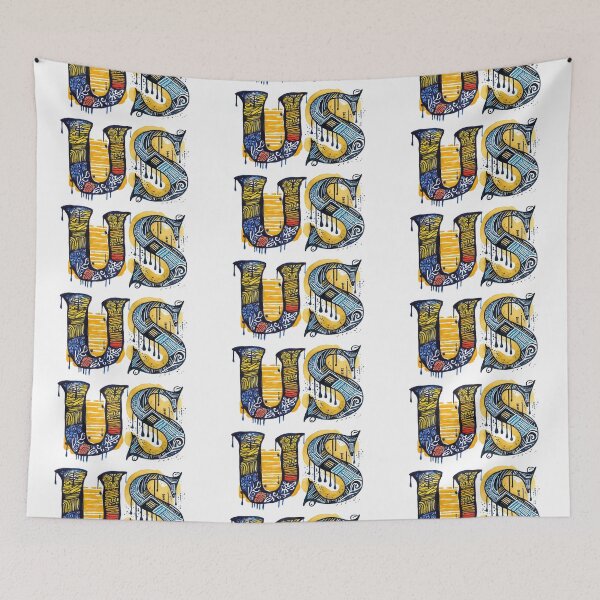 Item preview, Colorful US Doodle Design - Vibrant and Rich Illustration designed and sold by ironpalette.