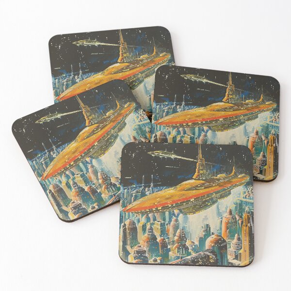 Item preview, Retro Scifi Art designed and sold by nomiraclehere.
