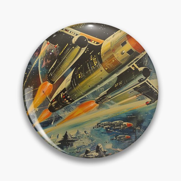 Item preview, Retro Scifi Art designed and sold by nomiraclehere.
