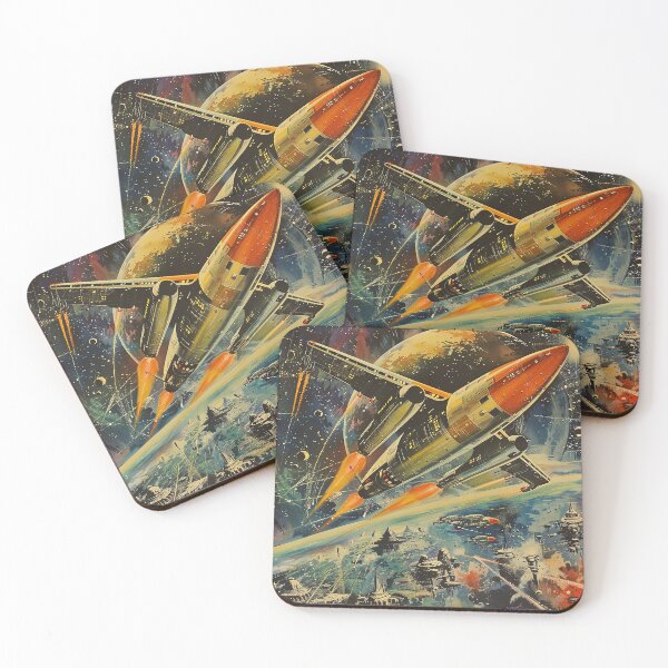 Item preview, Retro Scifi Art designed and sold by nomiraclehere.