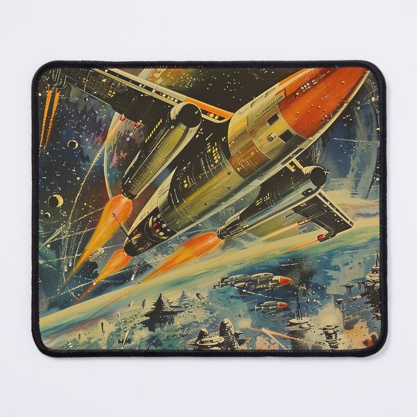 Item preview, Retro Scifi Art designed and sold by nomiraclehere.