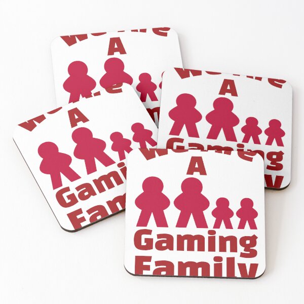 Item preview,  We Are A Gaming Family Fun Meeple Art designed and sold by mytshirtfort.