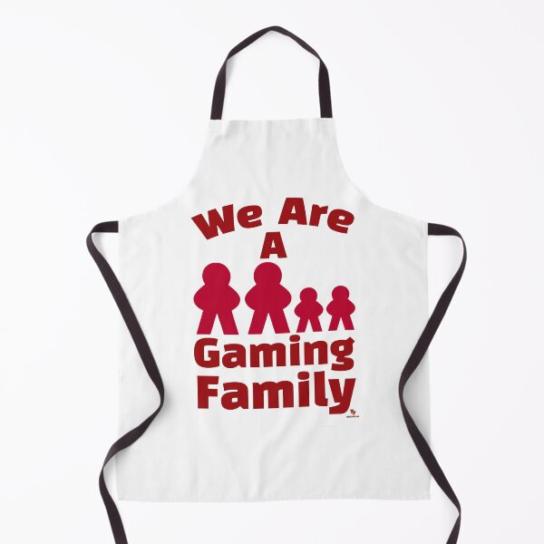 Item preview,  We Are A Gaming Family Fun Meeple Art designed and sold by mytshirtfort.