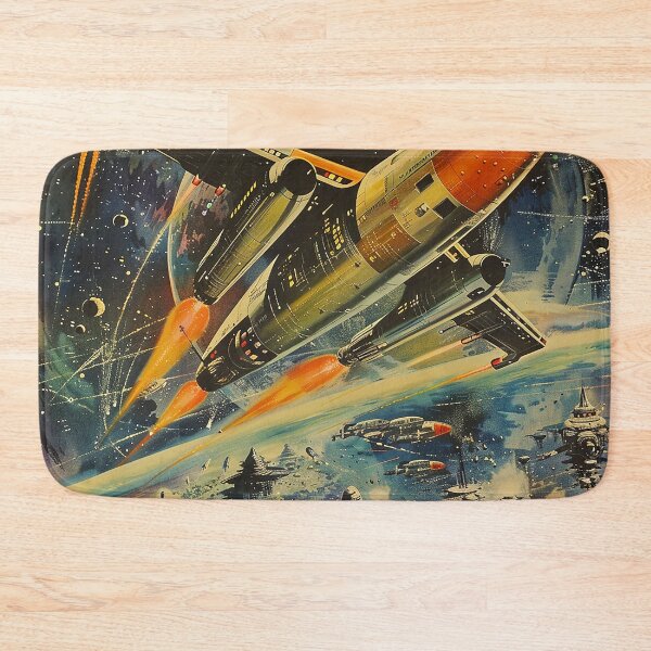 Item preview, Retro Scifi Art designed and sold by nomiraclehere.