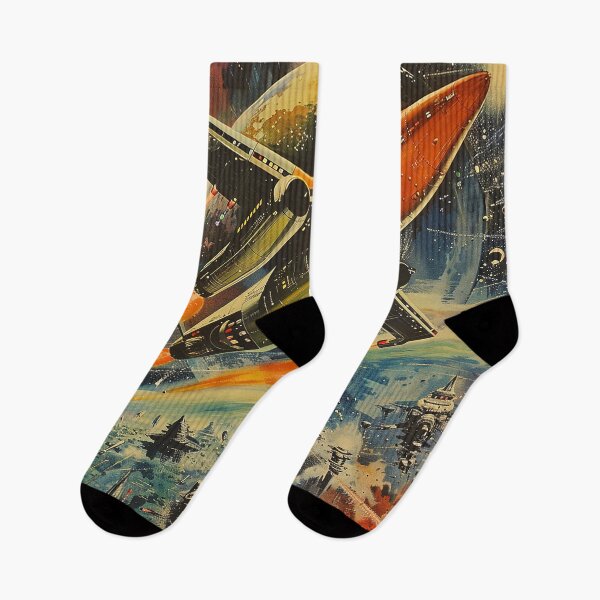Item preview, Retro Scifi Art designed and sold by nomiraclehere.