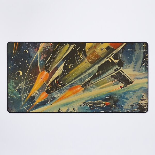 Item preview, Retro Scifi Art designed and sold by nomiraclehere.