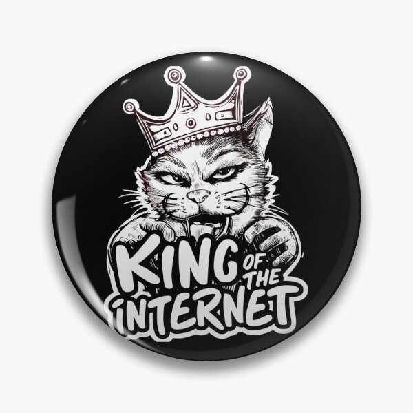 Item preview, Cat / King Of The Internet designed and sold by 123ks.