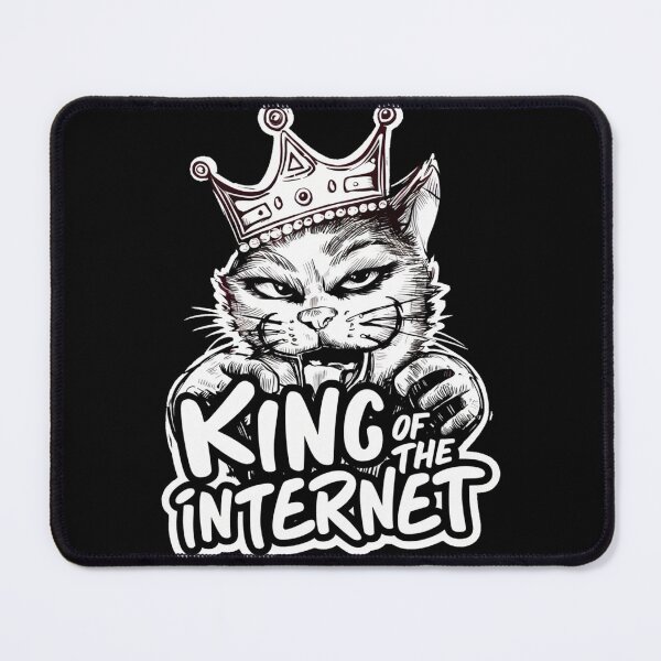 Item preview, Cat / King Of The Internet designed and sold by 123ks.