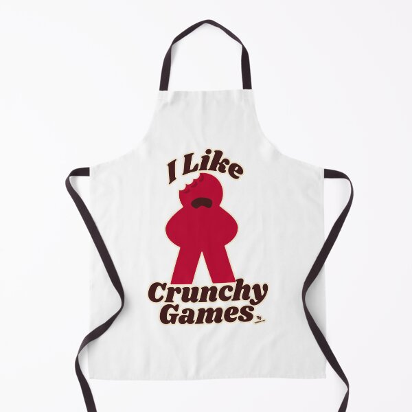 Item preview, I Love Crunchy Games Fun Meeple Art designed and sold by mytshirtfort.