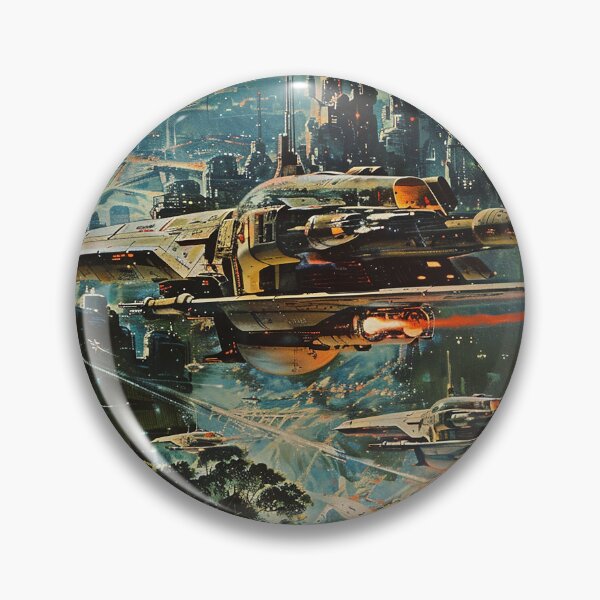 Item preview, Retro Scifi Art designed and sold by nomiraclehere.