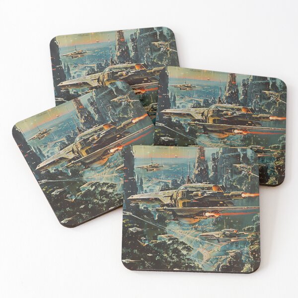 Item preview, Retro Scifi Art designed and sold by nomiraclehere.
