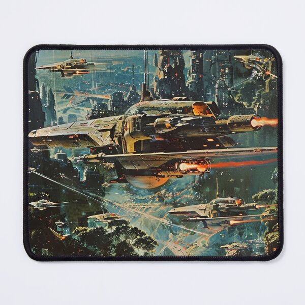 Item preview, Retro Scifi Art designed and sold by nomiraclehere.