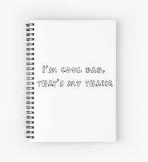 Cool Dad Spiral Notebook
