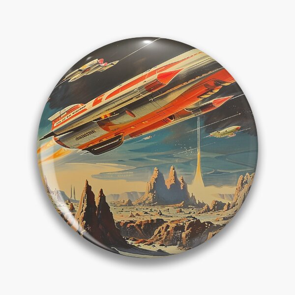 Item preview, Retro Scifi Art designed and sold by nomiraclehere.