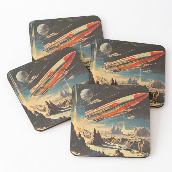 Item preview, Retro Scifi Art designed and sold by nomiraclehere.