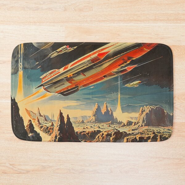 Item preview, Retro Scifi Art designed and sold by nomiraclehere.