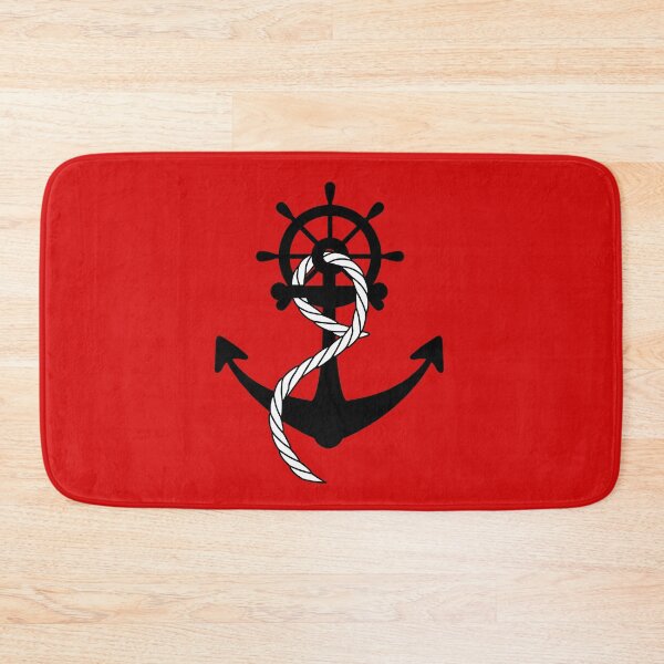 Item preview, Anchor with steering wheel designed and sold by WorldByAnasa.