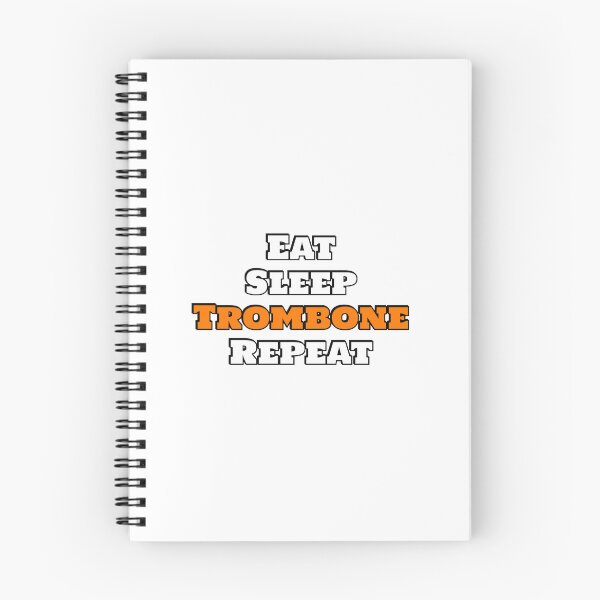 Item preview, Eat Sleep Trombone Repeat designed and sold by Inspirationmotivation.