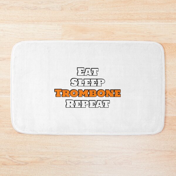 Item preview, Eat Sleep Trombone Repeat designed and sold by Inspirationmotivation.