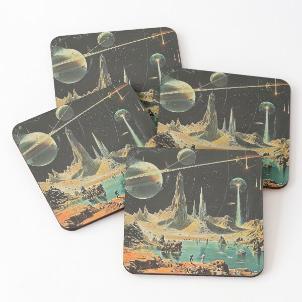 Item preview, Retro Scifi Art designed and sold by nomiraclehere.