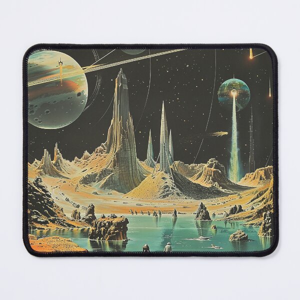 Item preview, Retro Scifi Art designed and sold by nomiraclehere.