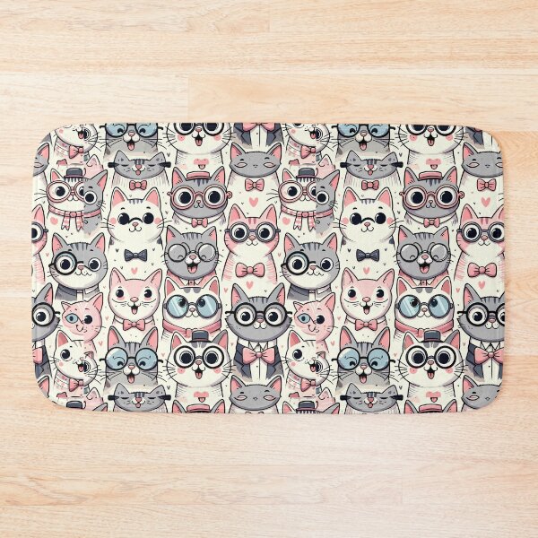 Item preview, Dapper Kittens: A Purrfect Pattern Parade-jar of kittens designed and sold by toobel.