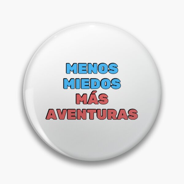 Artikelvorschau, Menos miedos, más aventuras – Spanische Motivation entworfen und verkauft von Inspirationmotivation.