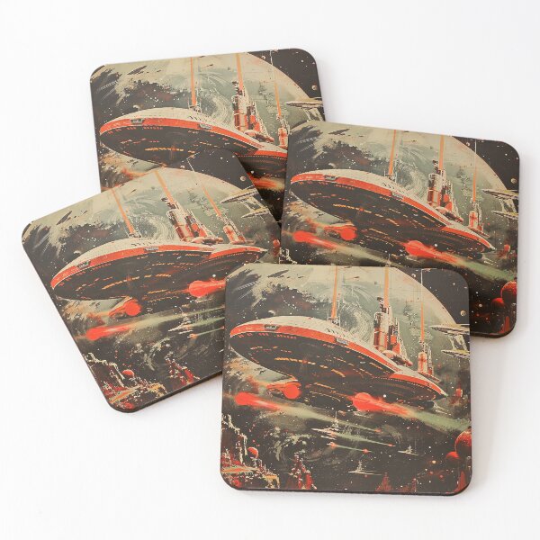 Item preview, Retro Scifi Art designed and sold by nomiraclehere.
