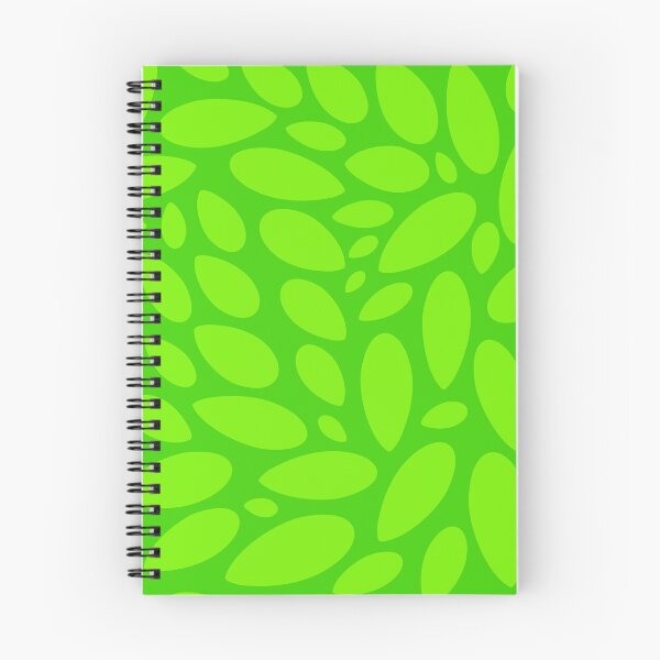 Item preview, Abstract shapes pattern in alien green designed and sold by Vanessa Bentley.