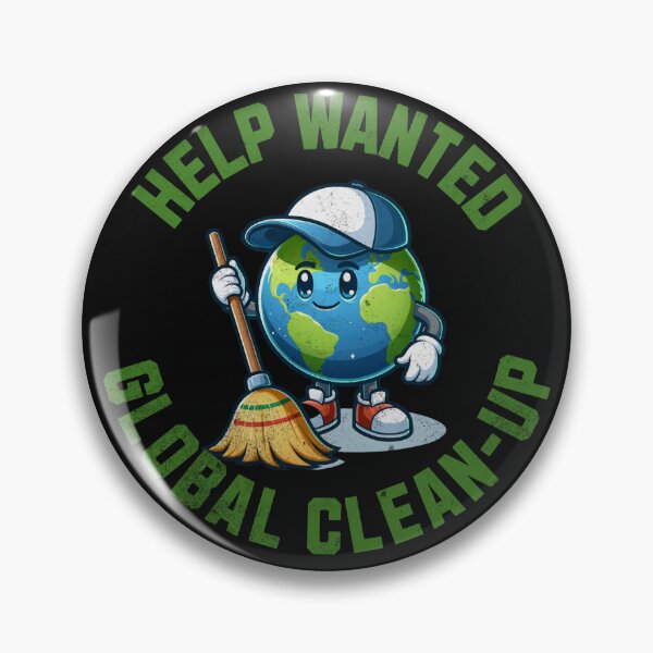 Item preview, Earth Day Help Wanted Global Clean Up designed and sold by ZeptepiTrends.