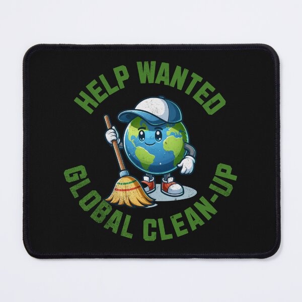 Item preview, Earth Day Help Wanted Global Clean Up designed and sold by ZeptepiTrends.