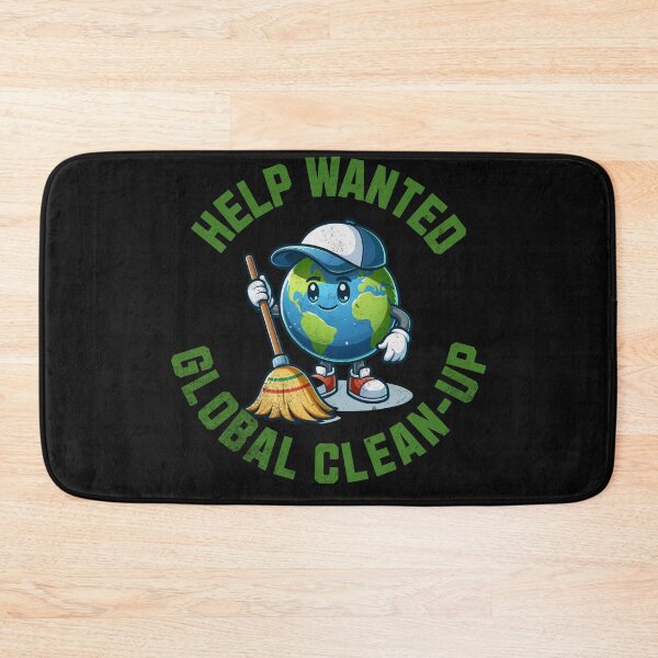 Item preview, Earth Day Help Wanted Global Clean Up designed and sold by ZeptepiTrends.