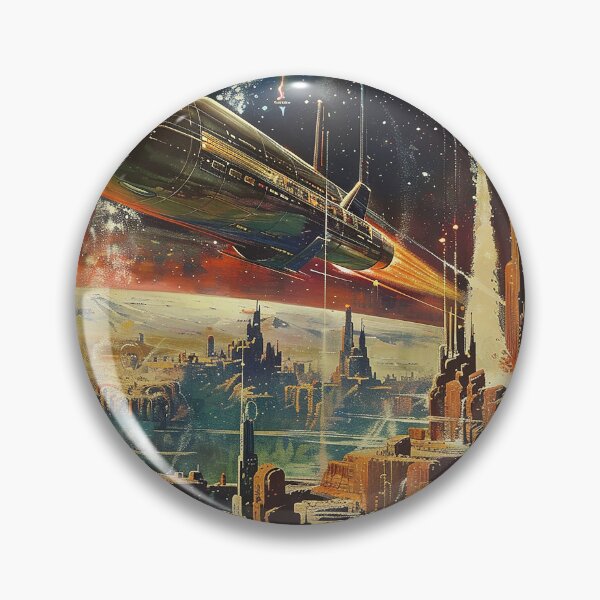 Item preview, Retro Scifi Art designed and sold by nomiraclehere.