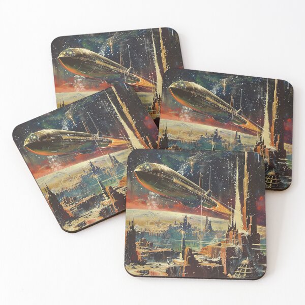 Item preview, Retro Scifi Art designed and sold by nomiraclehere.