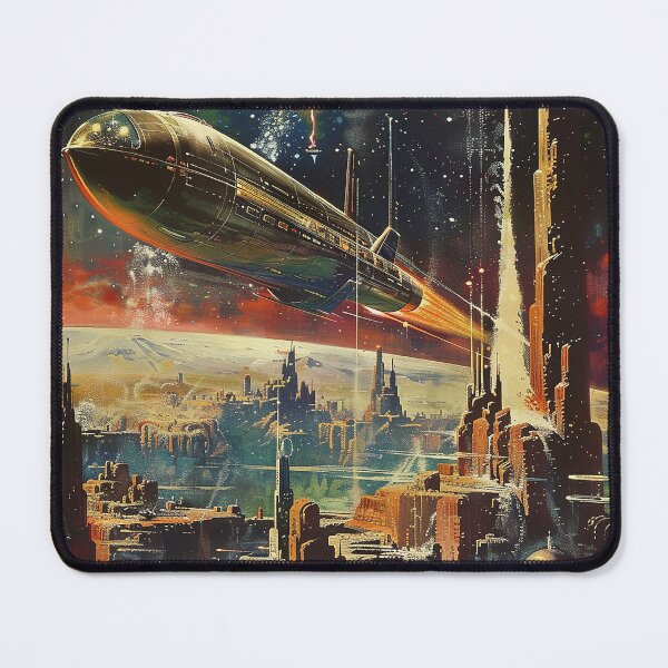 Item preview, Retro Scifi Art designed and sold by nomiraclehere.
