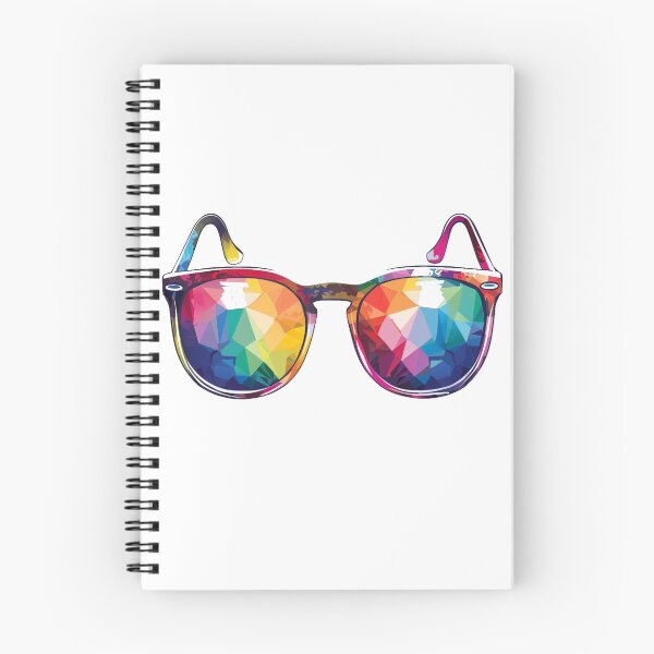 Item preview, Colorful sunglasses sticker style designed and sold by SmileshareShop.