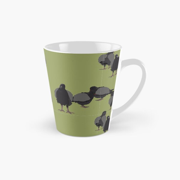 Item preview, Patterned pigeons on Green designed and sold by Rumfluff.