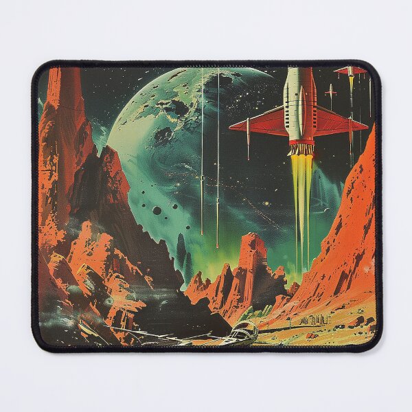 Item preview, Retro Scifi Art designed and sold by nomiraclehere.