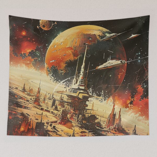 Item preview, Retro Scifi Art designed and sold by nomiraclehere.