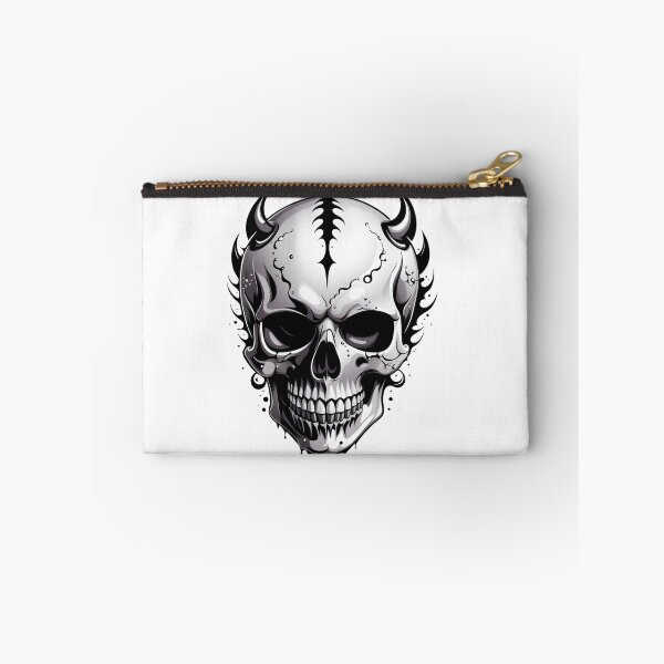 Item preview, An evil skull with horns designed and sold by Sopilka.