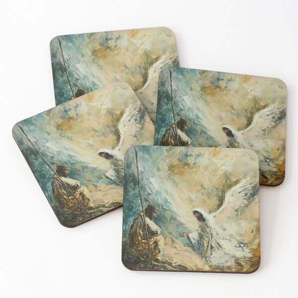 Item preview, Abraham's Sacrifice: The Moment of Mercy designed and sold by LivingArtClips.