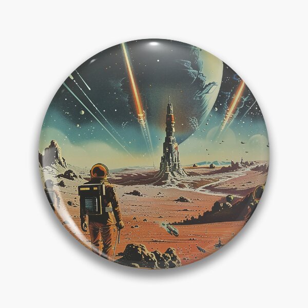 Item preview, Retro Scifi Art designed and sold by nomiraclehere.