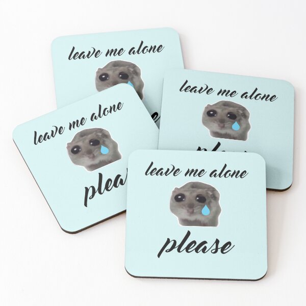 Item preview, Sad Hamster Leave me Alone Please designed and sold by VerdePlantTees.
