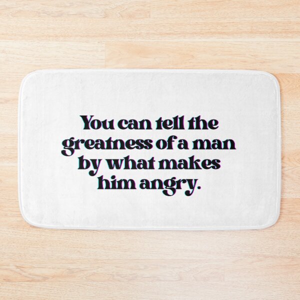 Item preview,  "You can tell the greatness of a man by what makes him angry" Abraham Lincoln Quote Color Glitch designed and sold by WatermelonPink.